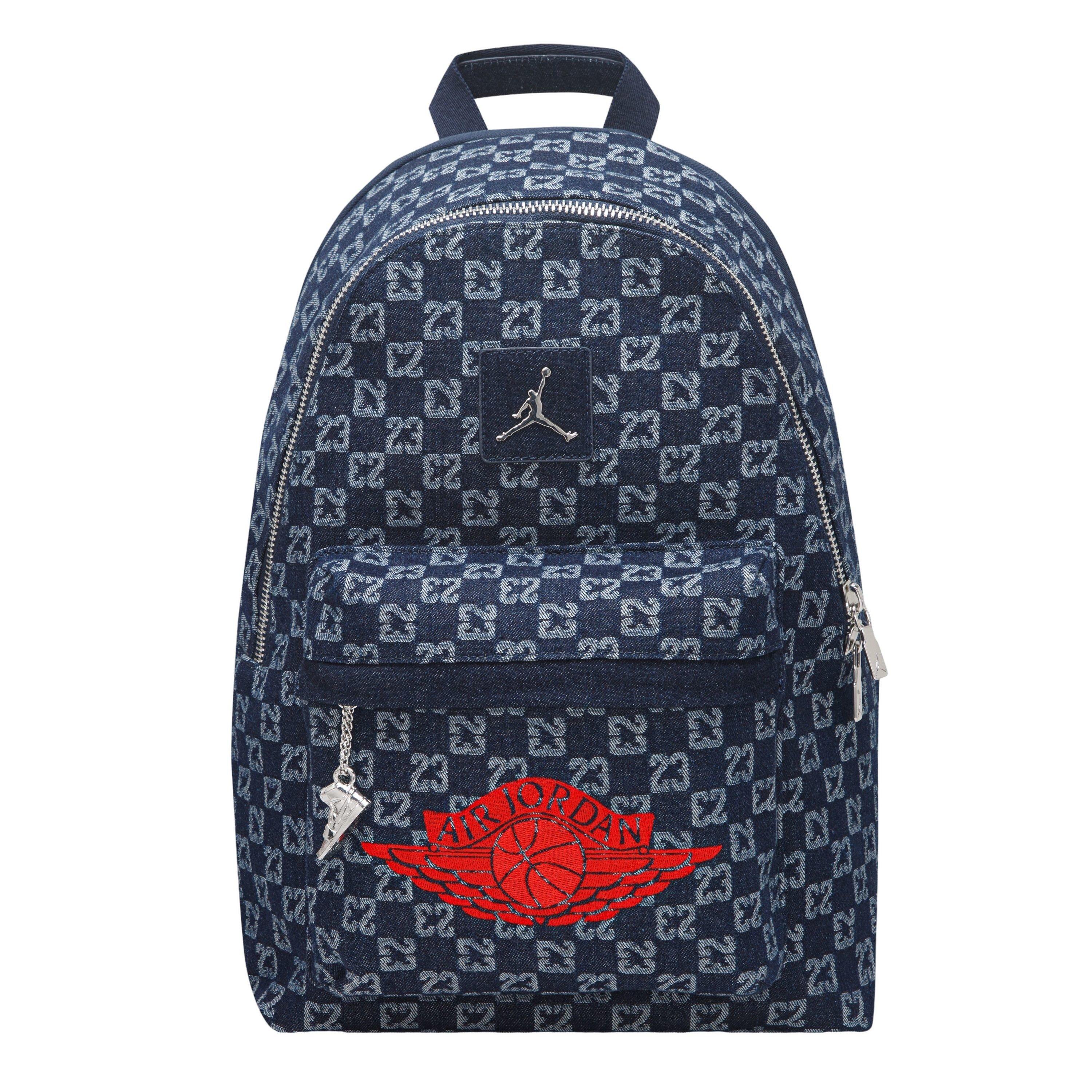 Jordan Monogram Flight Patch Backpack - INDIGO